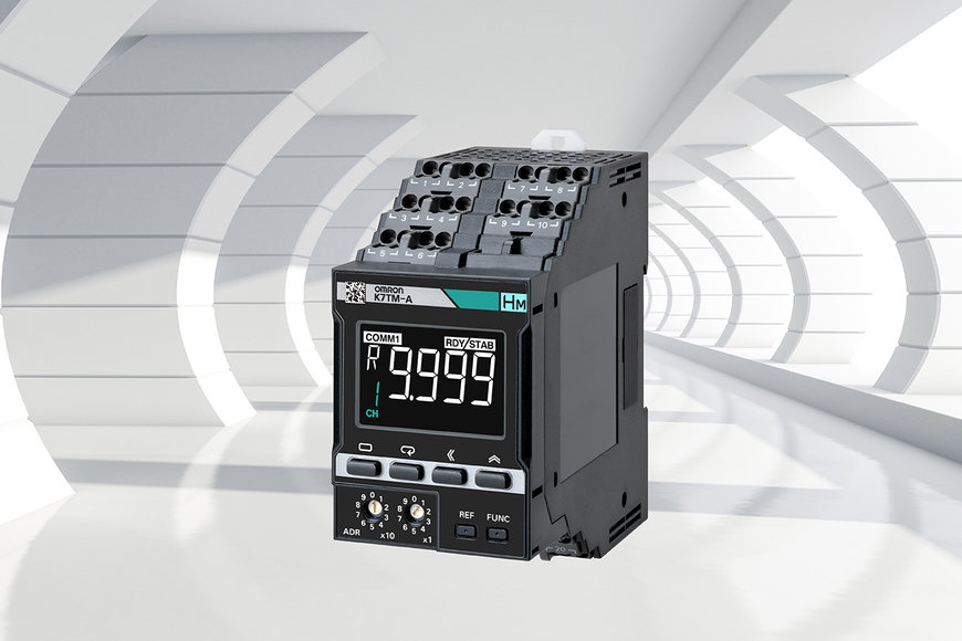 OMRON lanza el dispositivo de monitorización K7TM, para el mantenimiento preventivo de calentadores